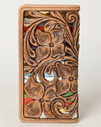 American Darling Wallet Hand Tooled Genuine Leather Women Bag Western Handbag Purse