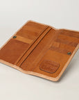 American Darling Wallet Hand Tooled Genuine Leather Women Bag Western Handbag Purse
