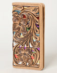 American Darling Wallet Hand Tooled Genuine Leather Women Bag Western Handbag Purse