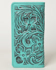 American Darling Wallet Hand Tooled Genuine Leather Women Bag Western Handbag Purse
