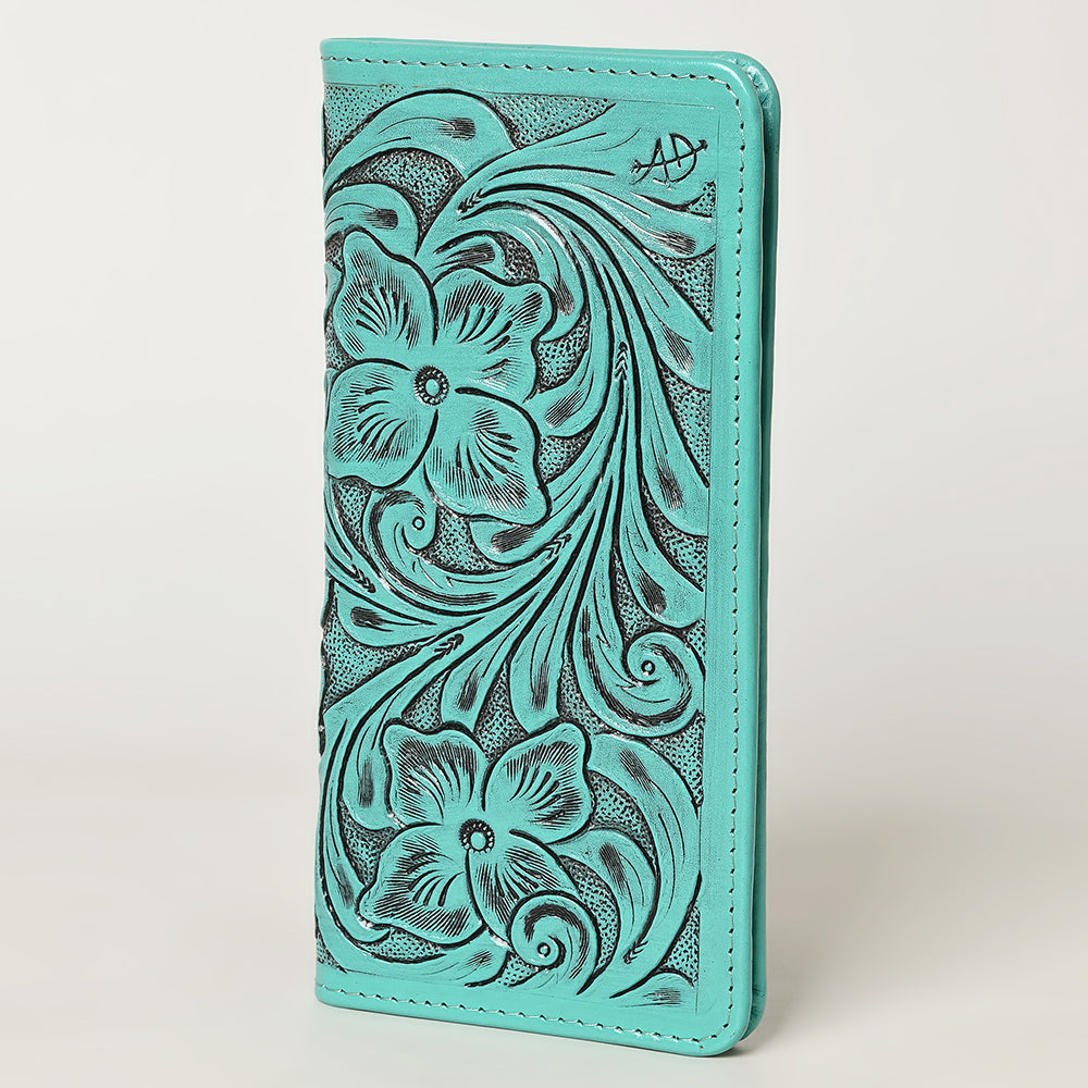 American Darling Wallet Hand Tooled Genuine Leather Women Bag Western Handbag Purse