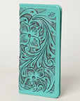 American Darling Wallet Hand Tooled Genuine Leather Women Bag Western Handbag Purse