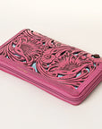 American Darling Wallet Hand Tooled Genuine Leather women bag western handbag purse