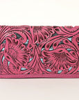 American Darling Wallet Hand Tooled Genuine Leather women bag western handbag purse