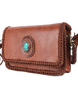 American Darling Clutch Genuine Leather Women Bag Western Handbag Purse