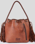 American Darling Bucket Genuine Leather Women Bag Western Handbag Purse