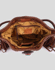 American Darling Bucket Genuine Leather Women Bag Western Handbag Purse