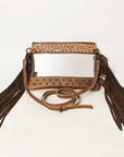 American Darling Clear Bag Hand Tooled Genuine Leather Women Bag Western Handbag Purse