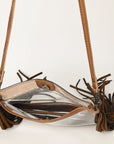 American Darling Clear Bag Hand Tooled Genuine Leather Women Bag Western Handbag Purse