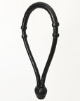 Comfytack Western Horse Genuine Rawhide core bosal Black