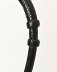Comfytack Western Horse Genuine Rawhide core bosal Black