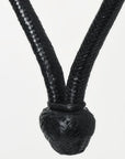 Comfytack Western Horse Genuine Rawhide core bosal Black