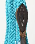 Hilason Western Horse Beautiful Noseband  Tack American Leather Rein with Bosal Set