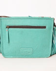 American Darling ADBG1322A Hand Tooled Hair-On Genuine Leather Women Bag Western Handbag Purse