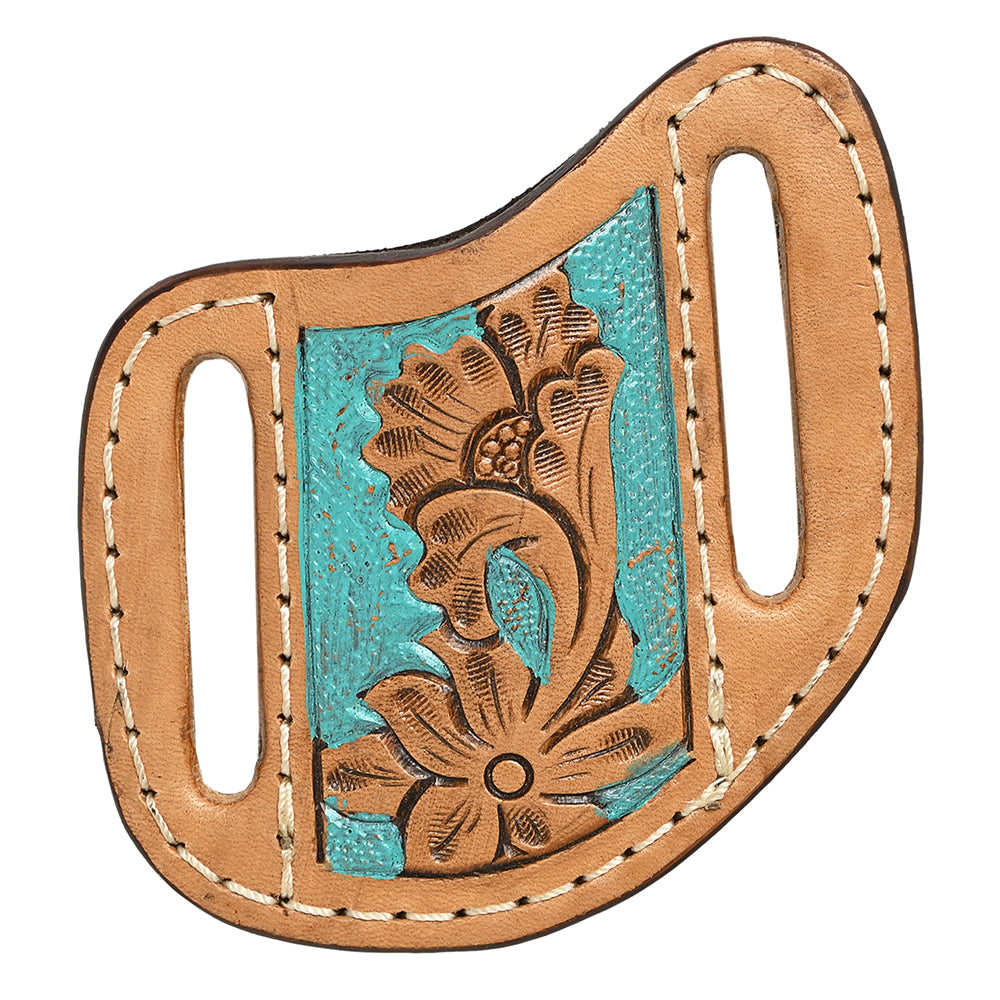 Premium Leather Floral Knife Holder -nHilason Western Style