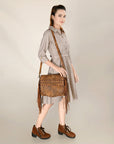 American Darling ADBGA498 Genuine Leather Women Bag Western Handbag Purse
