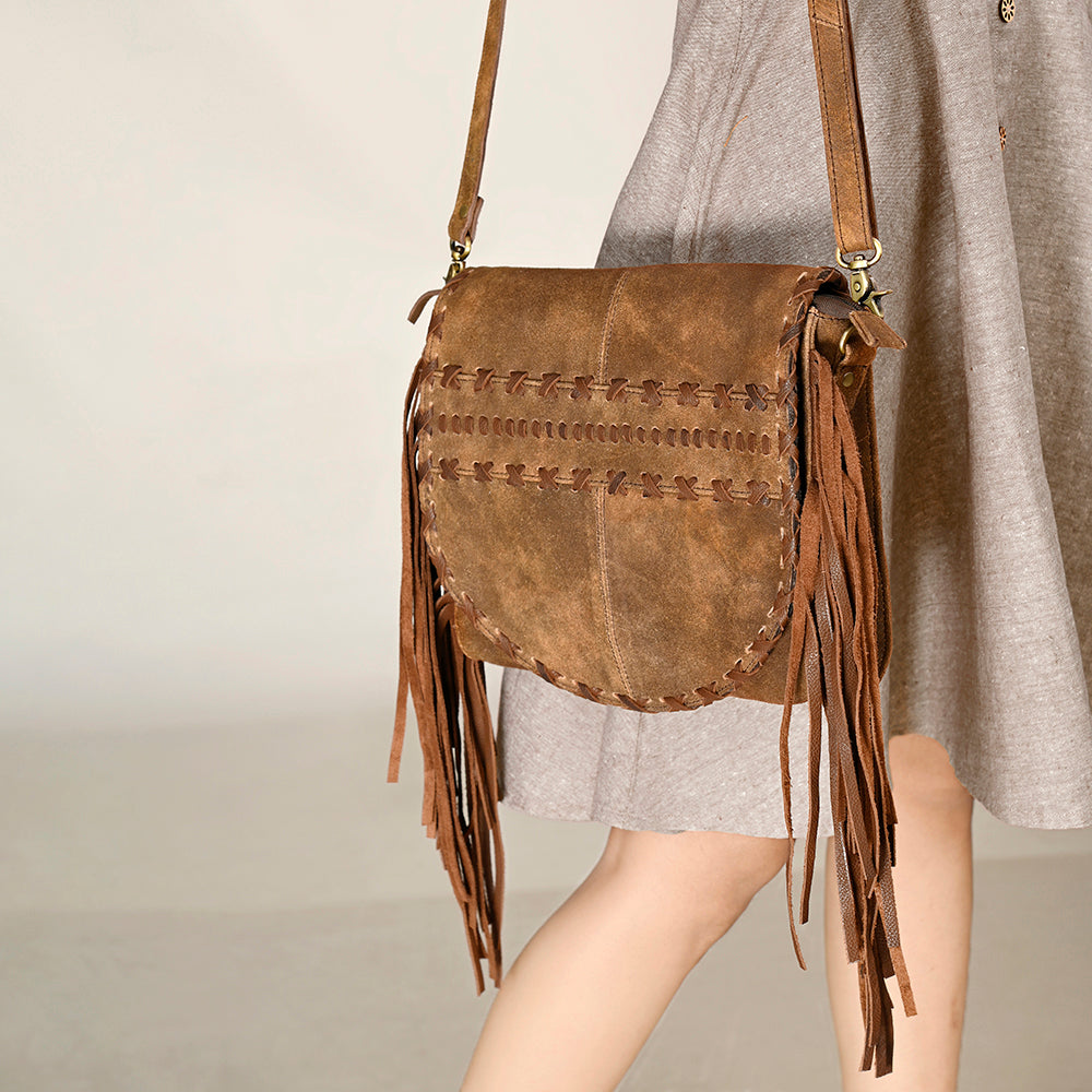 American Darling ADBGA498 Genuine Leather Women Bag Western Handbag Purse