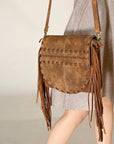 American Darling ADBGA498 Genuine Leather Women Bag Western Handbag Purse