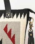 American Darling ADBGA485 Saddle Blanket Genuine Leather Women Bag Western Handbag Purse