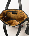 American Darling ADBGA485 Saddle Blanket Genuine Leather Women Bag Western Handbag Purse