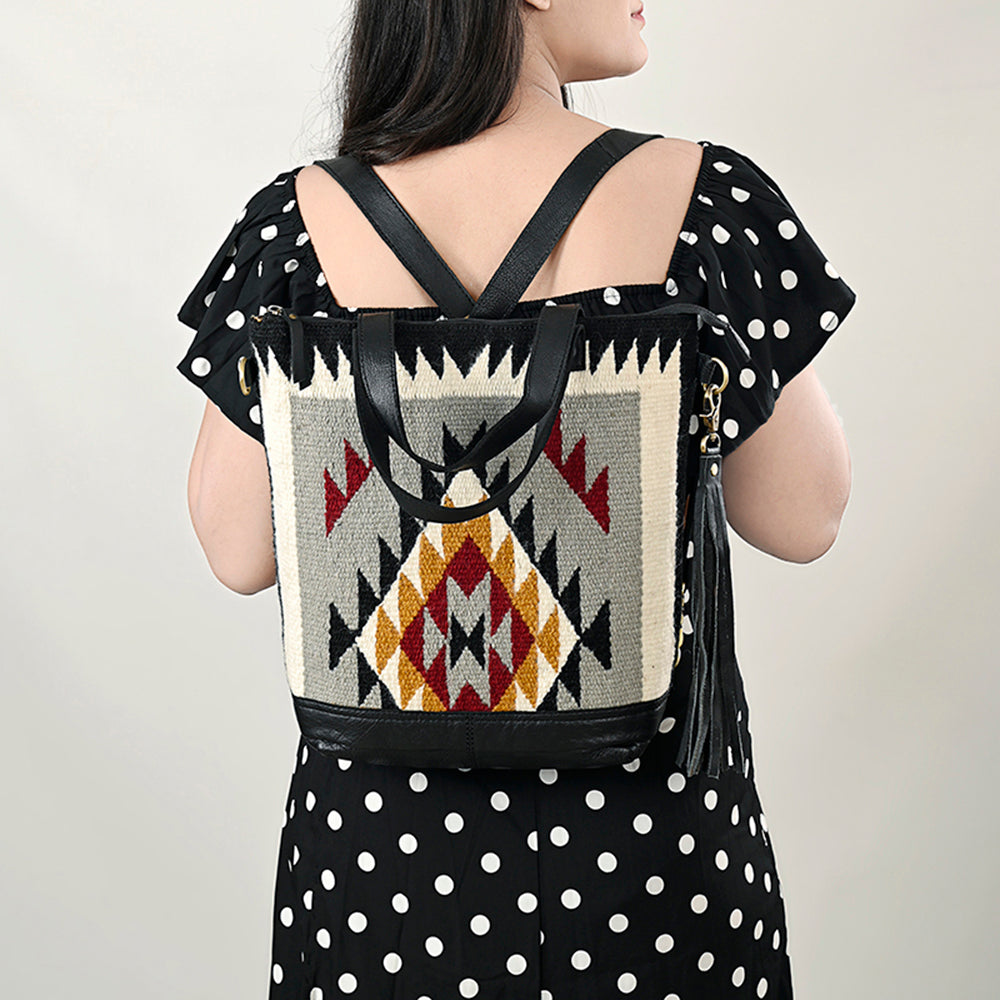 American Darling ADBGA485 Saddle Blanket Genuine Leather Women Bag Western Handbag Purse