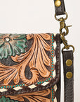 ADBGA489 American Darling Hand Tooled Genuine Leather Women Bag Western Handbag Purse