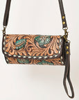 ADBGA489 American Darling Hand Tooled Genuine Leather Women Bag Western Handbag Purse