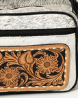 American Darling ADBG860D Backpack Hand Tooled Saddle Blanket Genuine Leather Women Bag Western Handbag Purse