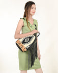 American Darling Sling Hair-On Genuine Leather women bag western handbag purse