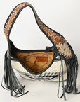 ADBG1390A American Darling Hand Tooled Saddle Blanket Genuine Leather Women Bag Western Handbag Purse