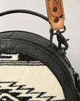 American Darling Saddle Blanket Genuine Leather Women Bag Western Handbag Purse