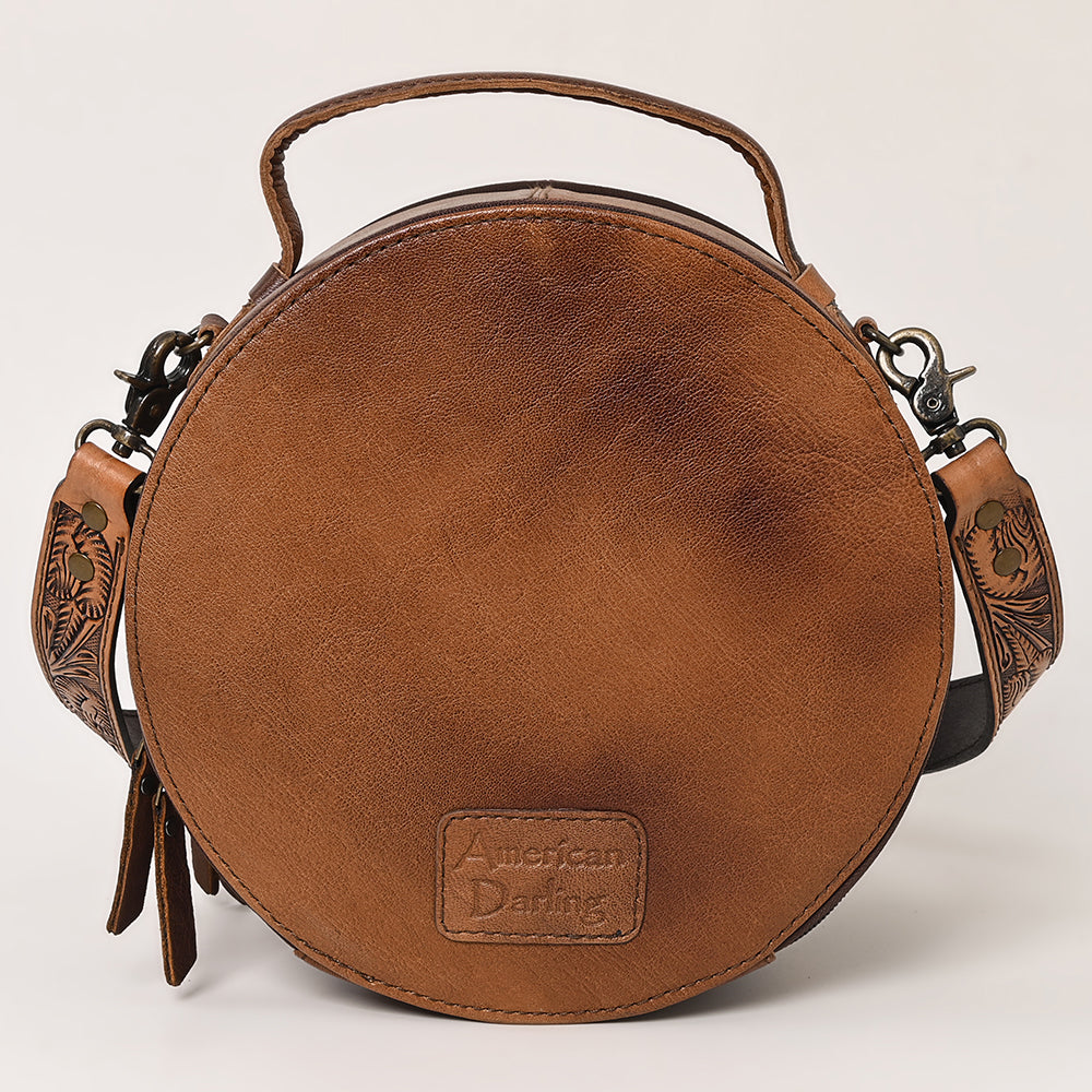 American Darling Saddle Blanket Genuine Leather Women Bag Western Handbag Purse