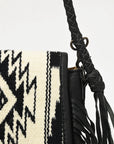 American Darling ADBG1392A Messenger Saddle Blanket Genuine Leather Women Bag Western Handbag Purse