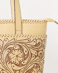 American Darling ADBGZ789A Hand Tooled Genuine Leather Women Bag Western Handbag Purse