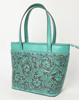 ADBGZ789B American Darling TOTE Hand Tooled Genuine Leather women bag western handbag purse