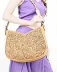 American Darling ADBGZ795A Hand Tooled Genuine Leather Women Bag Western Handbag Purse