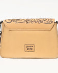 American Darling ADBGZ796A Cross Body I Hand Tooled Genuine Leather Women Bag Western Handbag Purse