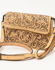 American Darling ADBGZ796A Cross Body I Hand Tooled Genuine Leather Women Bag Western Handbag Purse