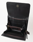 American Darling ADBGZ797A Clutch Hand Tooled Genuine Leather Women Bag Western Handbag Purse