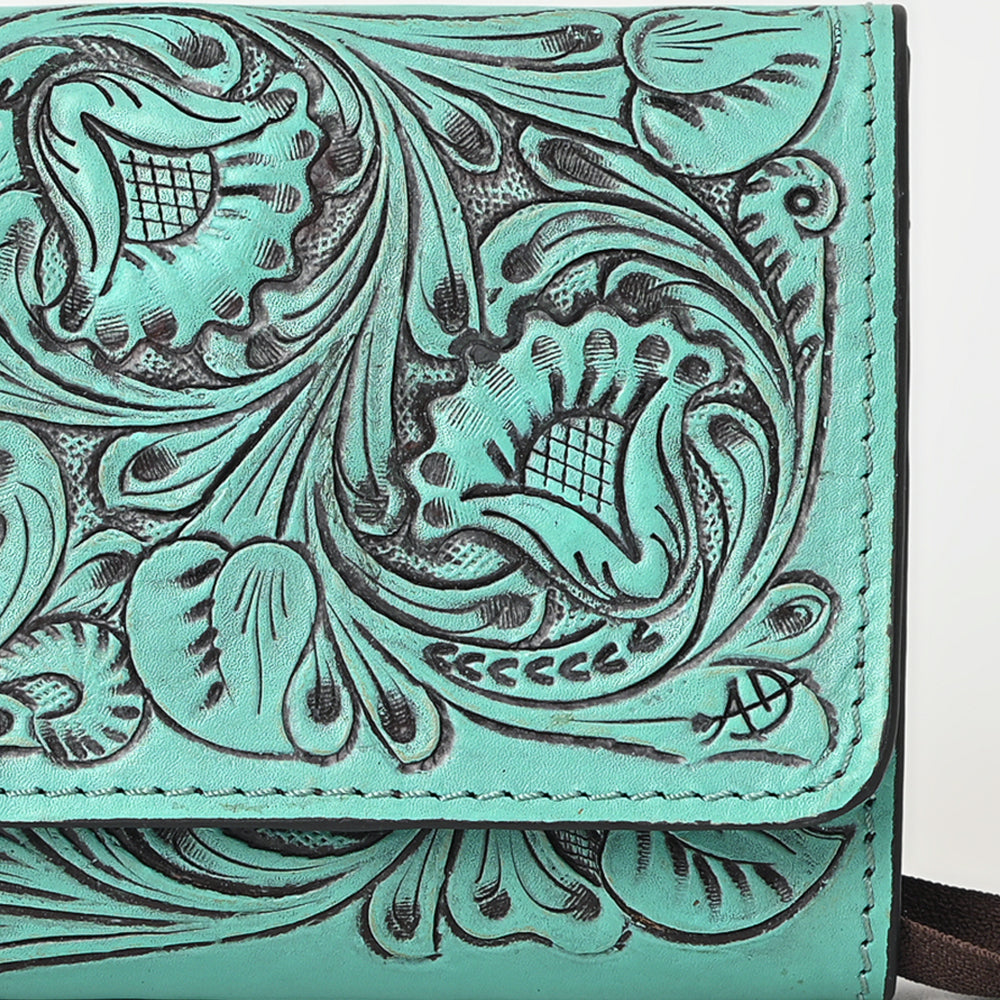 ADBGZ797B American Darling CLUTCH Hand Tooled Genuine Leather women bag western handbag purse