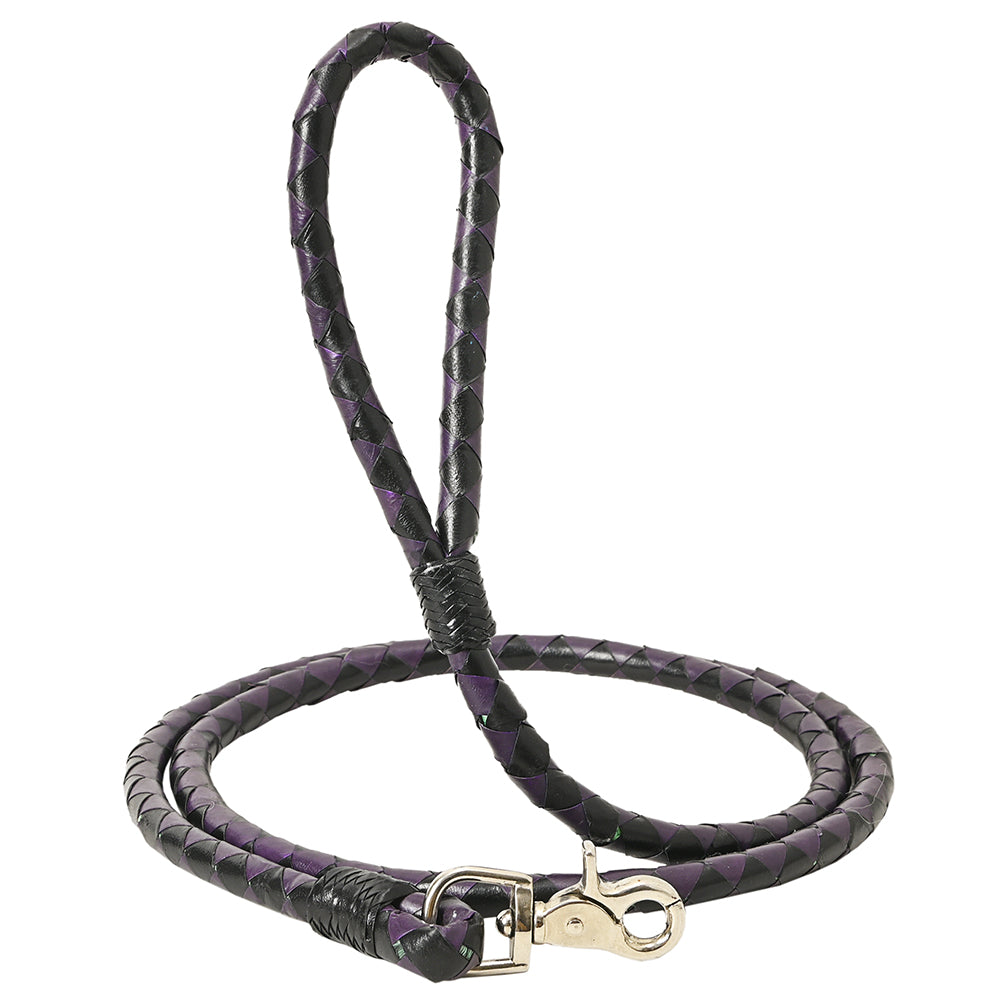 HILASON Western Dog Heavy Duty Leash American Genuine Leather Rope