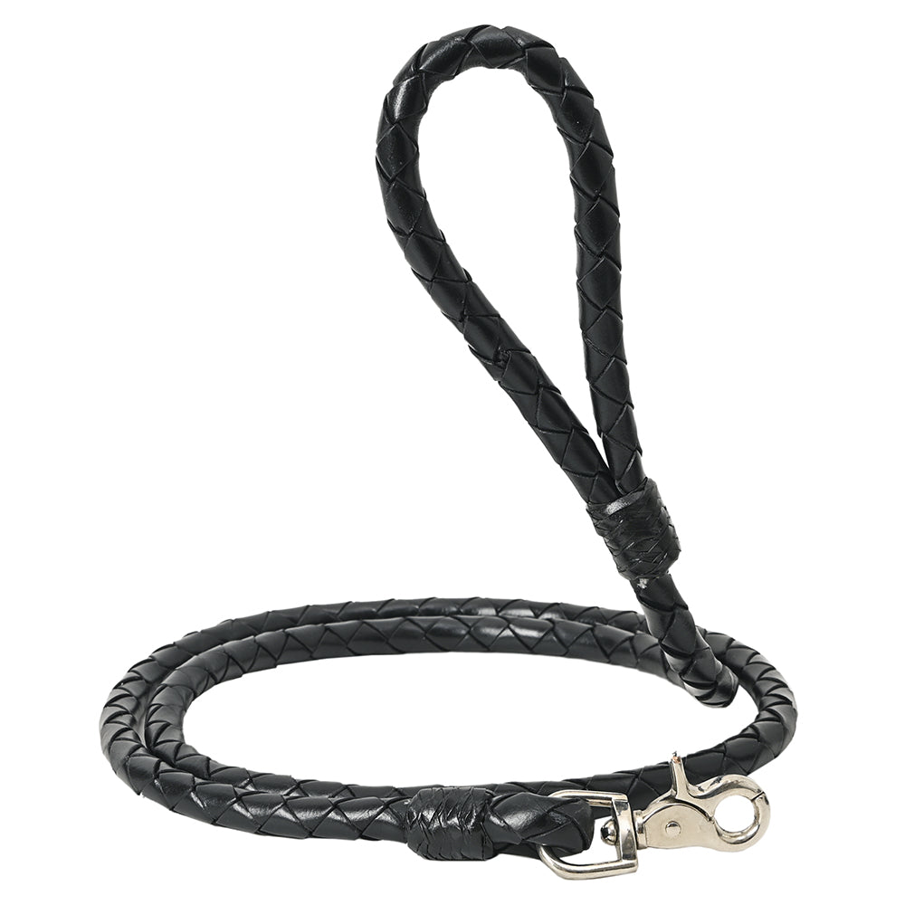 HILASON Western Dog Heavy Duty Leash American Genuine Leather Rope