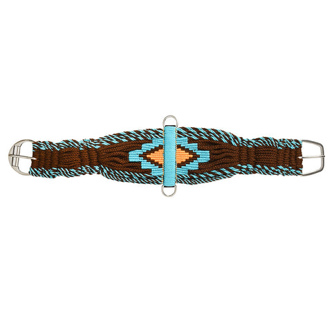 36" HILASON Western Horse Wool Rope Girth Turquoise