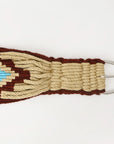 36" HILASON Western Horse Wool Rope Girth Turquoise