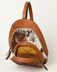American Darling ADBGA507 Hand Tooled Hair-On Genuine Leather Women Bag Western Handbag Purse
