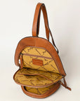 American Darling ADBGA507 Hand Tooled Hair-On Genuine Leather Women Bag Western Handbag Purse