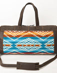 OHLAY OHA102B DUFFEL Upcycled Wool Genuine Leather women bag western handbag purse