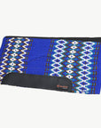 HILASON 34x36 In Western Horse Saddle Blanket Wool Pad Blue
