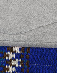 HILASON 34x36 In Western Horse Saddle Blanket Wool Pad Blue