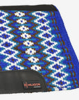 HILASON 34x36 In Western Horse Saddle Blanket Wool Pad Blue